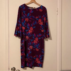 2/15$ Calvin Klein Floral Dress